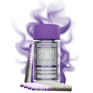 STIIIZY - Stiiizy - White Zerbert Mini Preroll 5pk 2.5g