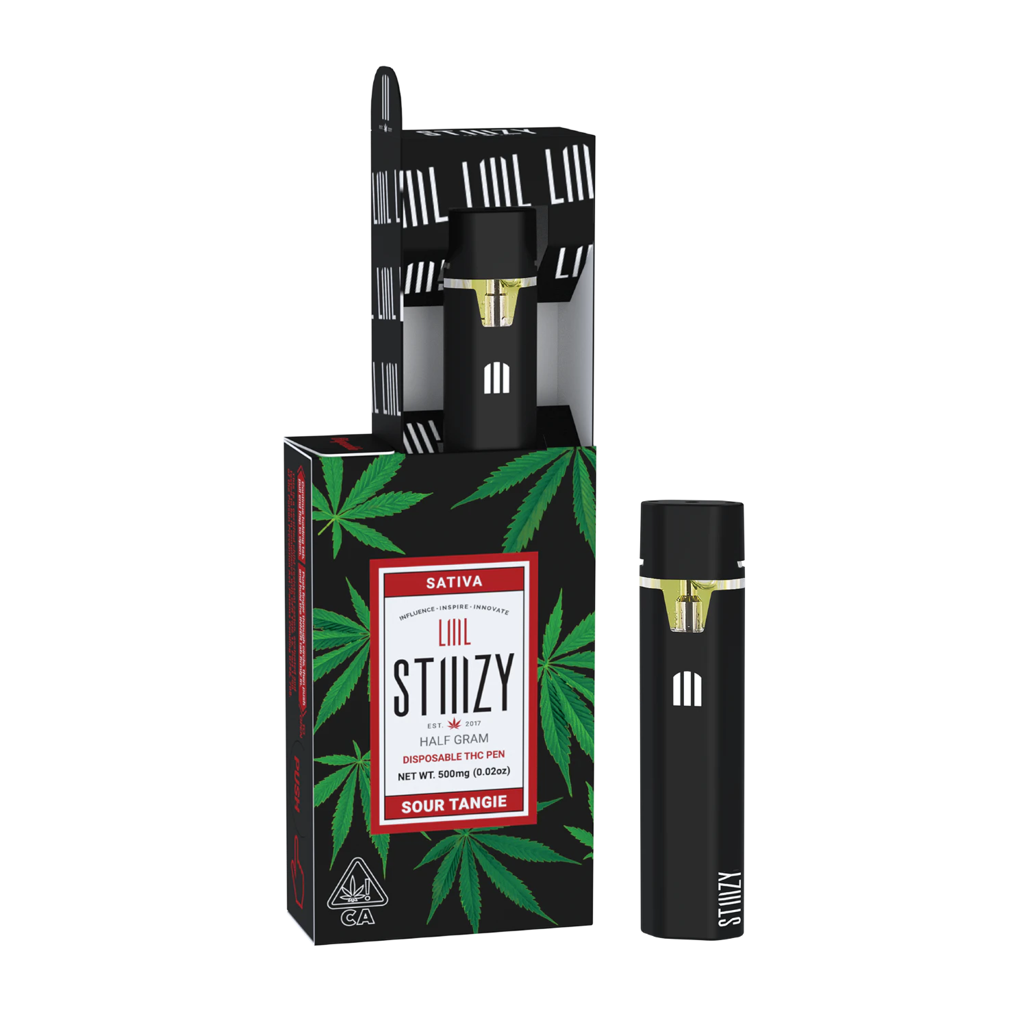 STIIIZY - Stiiizy LiiiL - .5g AIO - Sour Tangie Main Image