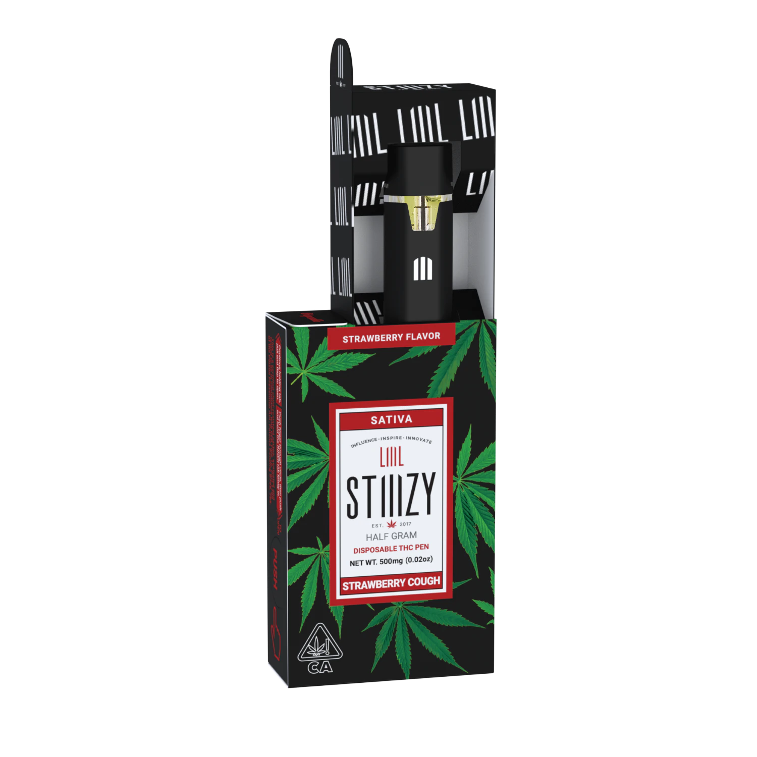 STIIIZY - Stiiizy LiiiL - .5g AIO - Strawberry Cough Main Image