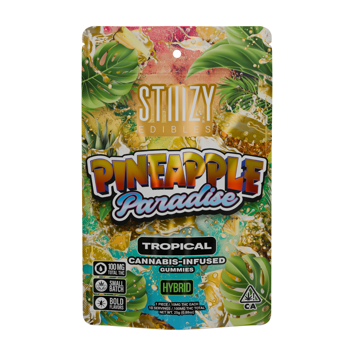 STIIIZY - Stiiizy - 100mg Gummies - Pineapple Paradise Main Image