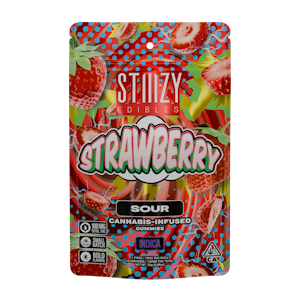 STIIIZY - Stiiizy - 100mg Gummies - Sour Strawberry