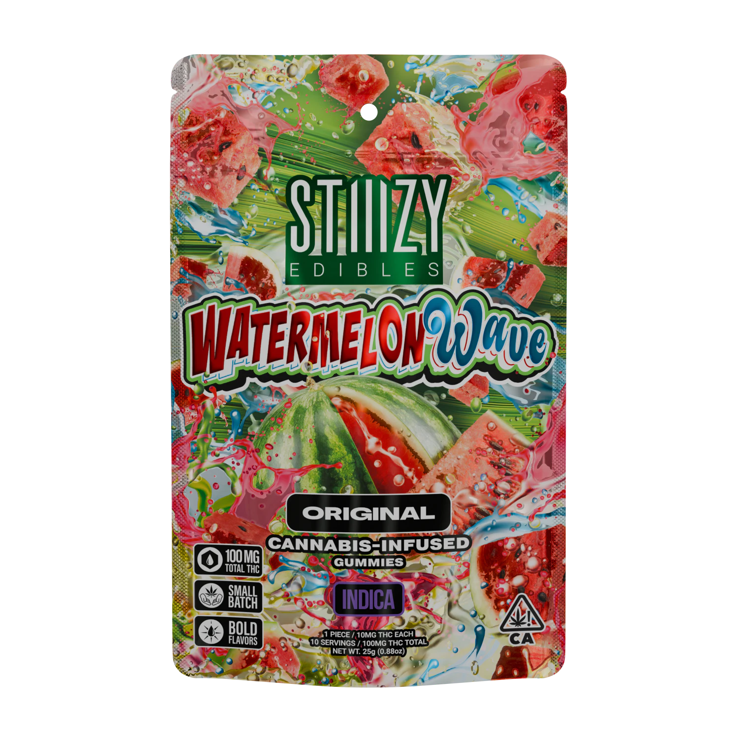 STIIIZY - Stiiizy - 100mg Nano Gummies - Watermelon Wave Main Image