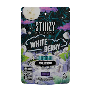 STIIIZY - Stiiizy - 2:1 THC:CBN Gummies - White Berry