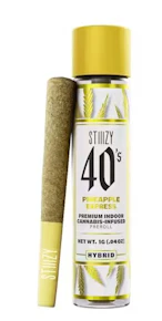 Stiiizy | 40's Infused Preroll | Pineapple Express | 1g