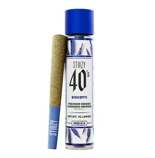 STIIIZY - STIIIZY | Biscotti | Infused 40's Pre-Roll | 1g Main Image