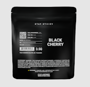[STIIIZY]  BLACK LABEL FLOWER - 3.5G - BLACK CHERRY (I/H)