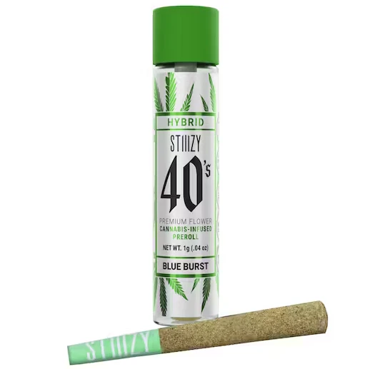 STIIIZY - STIIIZY | Blue Burst | Infused 40's Pre-Roll | 1g Main Image