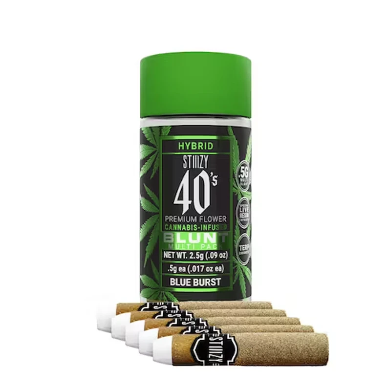 STIIIZY - STIIIZY | Sour Diesel | 40's Infused Mini Blunt 5pk | 2.5g Main Image