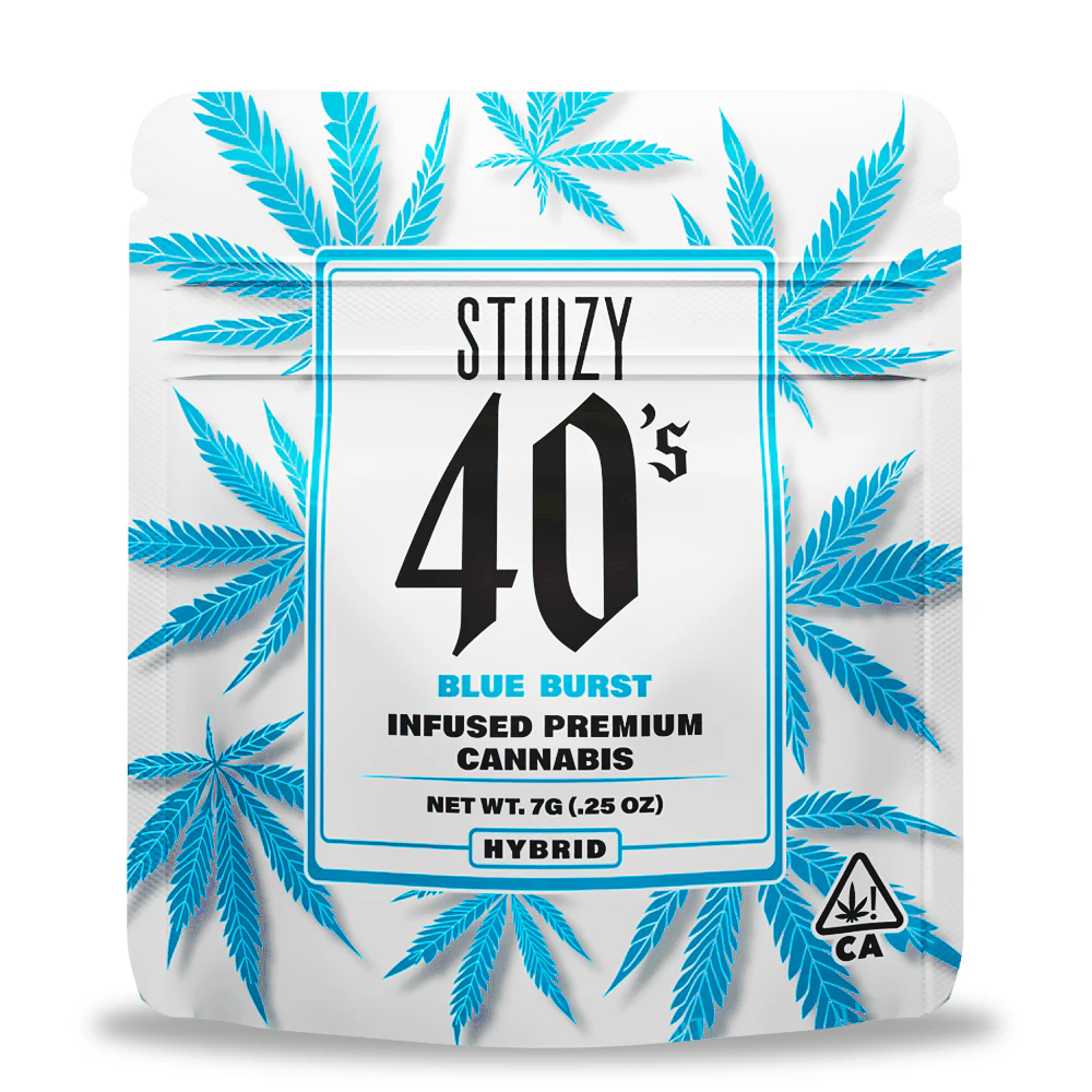 STIIIZY - Blue Burst - Infused Flower 40's (7g) Main Image