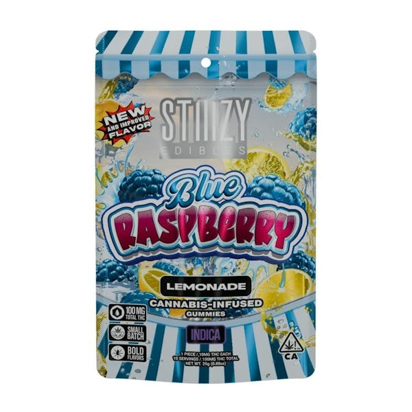 Stiiizy Blue Raspberry Lemonade Gummies 100mg