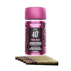 STIIIZY - STIIIZY - Infused 40's Pink Acai Mini Blunts 5pk - 2.5g