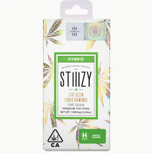 STIIIZY - Stiiizy Liquid Diamonds Pod 1g Purple Zlushie
