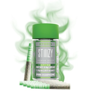 STIIIZY - Stiiizy Pink Champagne Naked 5-Pack Pre-Roll 2.5g
