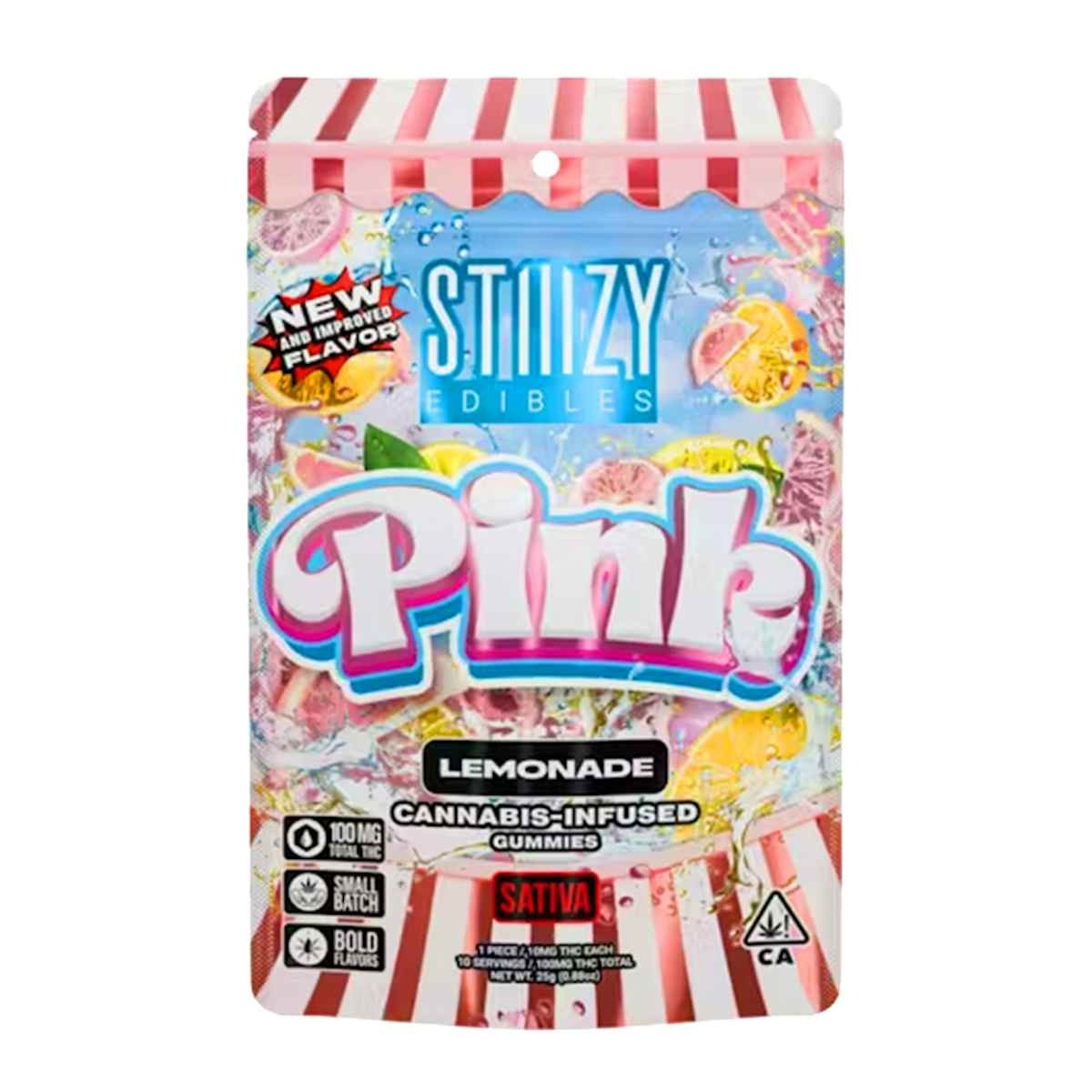 Stiiizy Pink Lemonade Gummies 100mg