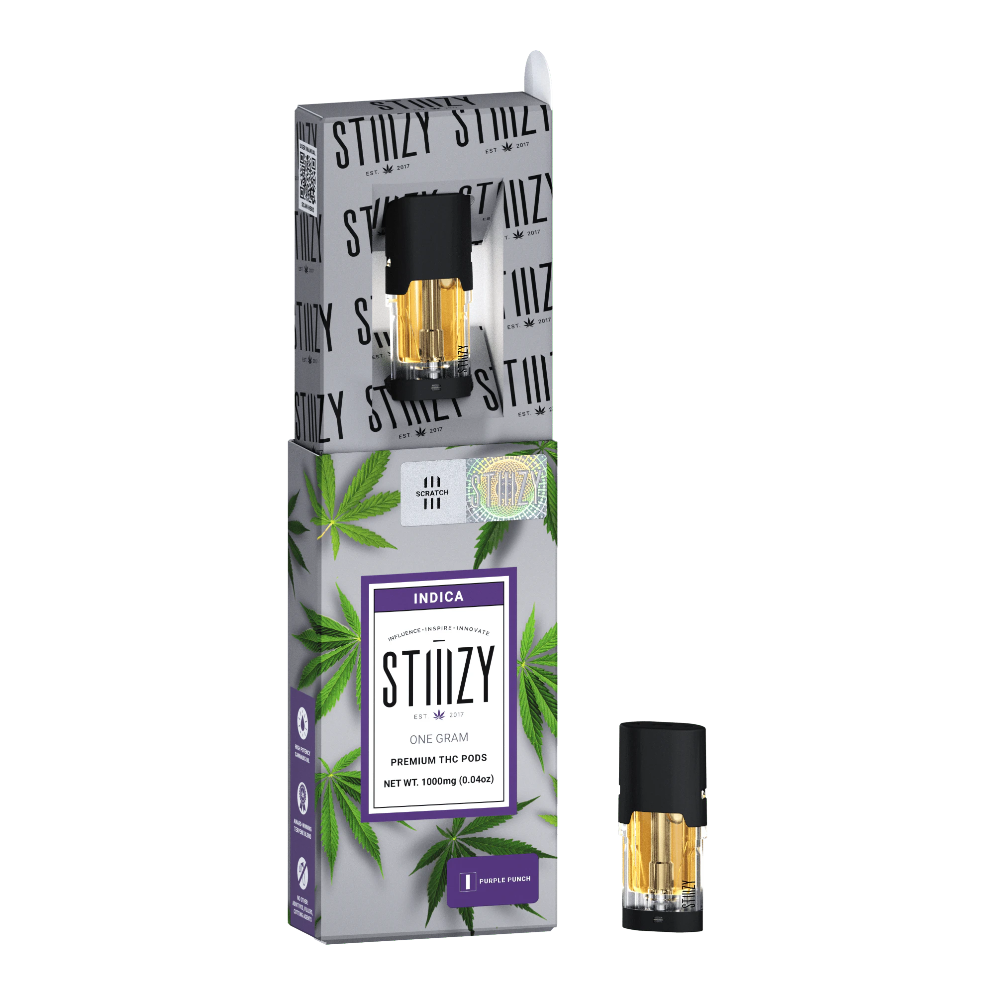 STIIIZY - Stiiizy - Purple Punch - Vape Pod - 1.0g Main Image