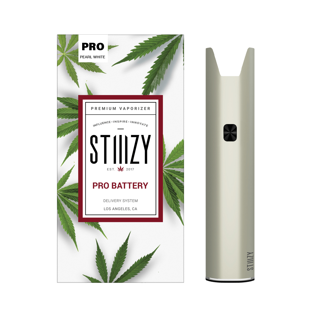 Stiiizy Pearl White Pro Battery