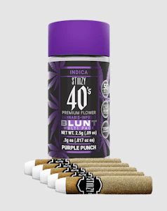 STIIIZY - STIIIZY | Purple Punch | 40's Infused Mini Blunt 5pk | 2.5g