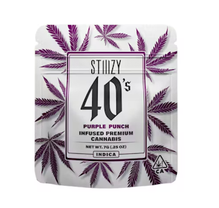 STIIIZY - STIIIZY | Purple Punch | 40's Infused Flower | 1/4oz