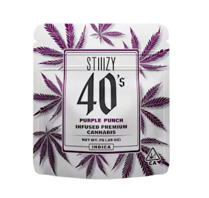 STIIIZY | Purple Punch | 40's Infused Indoor Flower | 1/4oz