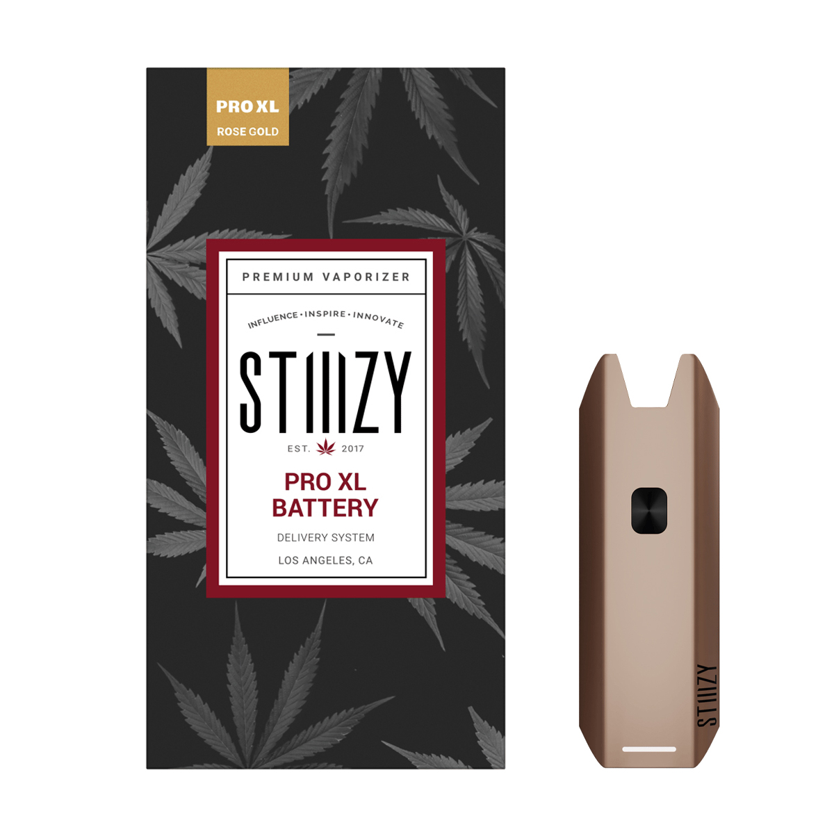 Stiiizy Rose Gold Pro XL Battery