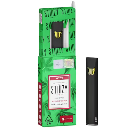 STIIIZY - STIIIZY | Strawberry Cough | All-In-One Rechargeable Vape | 1g Main Image