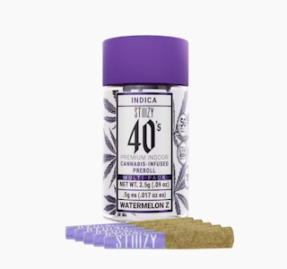 STIIIZY - Stiiizy - Watermelon Z 2.5g Pre Roll Multipack - 43.66% Indica