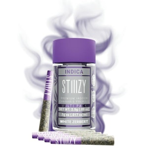STIIIZY - Stiiizy White Zerbert Naked 5-Pack Pre-Roll 2.5g