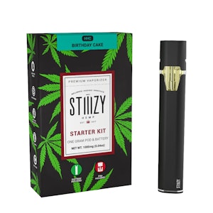 STIIIZY - Birthday Cake | 1g HHC Pod & Battery Starter Kit 