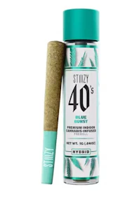 Stiiizy | 40's Infused Preroll | Blue Burst | 1g
