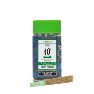 STIIIZY - Blue Burst | 5ct Delta 8 0.7g Prerolls