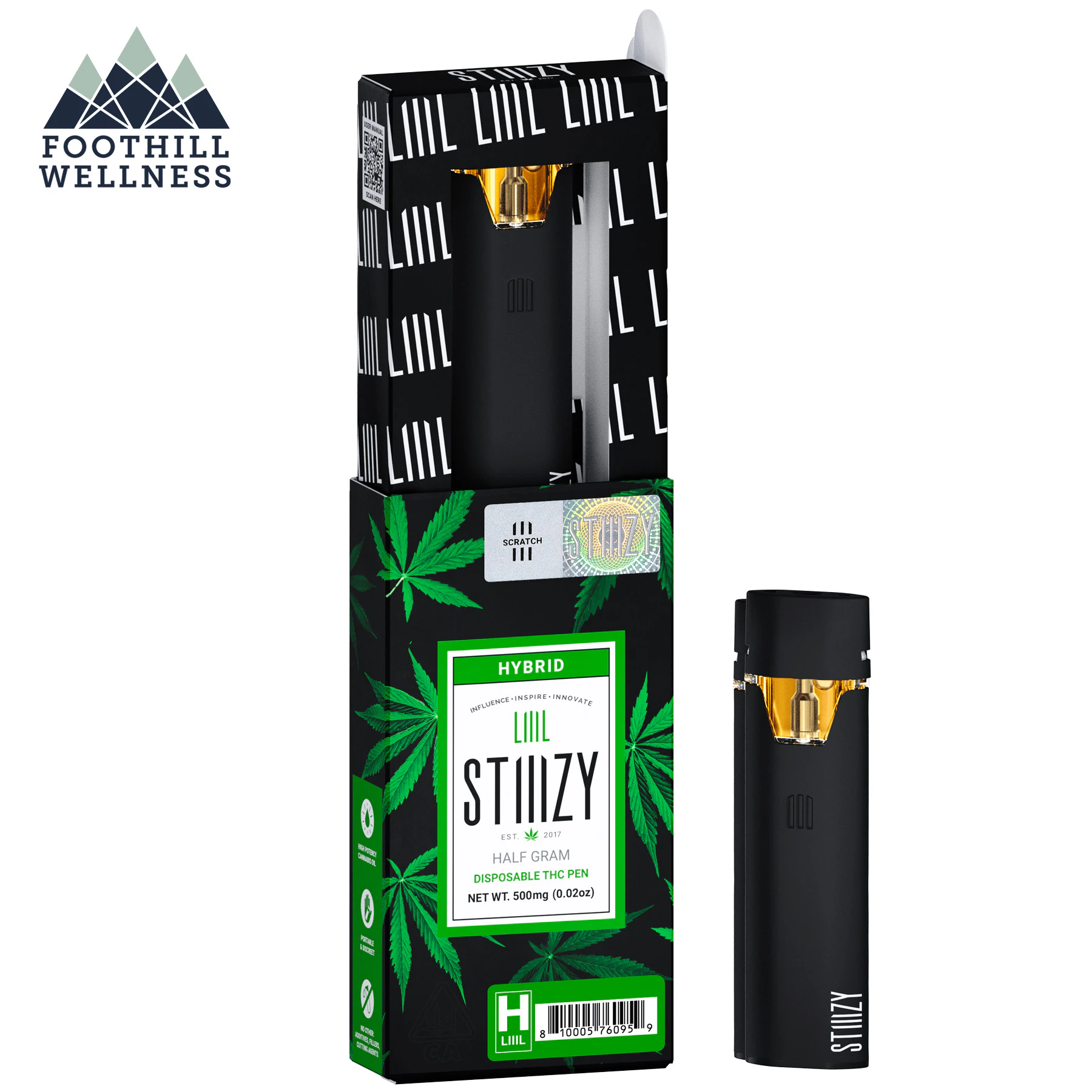 STIIIZY - Stiiizy Liiil - AIO - Birthday Cake (H) .5g Main Image