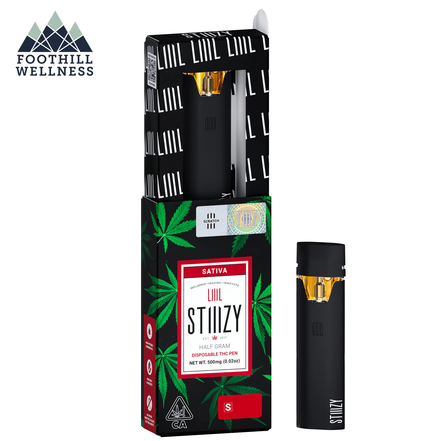 STIIIZY - Stiiizy Liiil - AIO - Sour Diesel (S) .5G Main Image