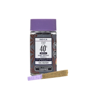 STIIIZY - OG Kush | 5ct Delta 8 0.7g Prerolls