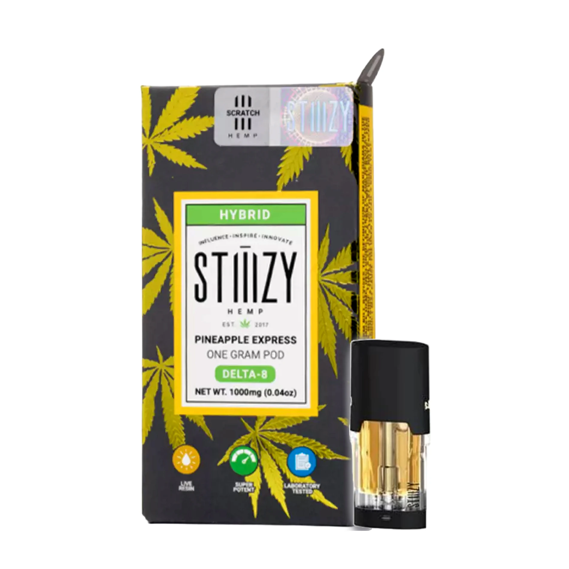 STIIIZY - Pineapple Express | Delta 8 1g Pod Main Image