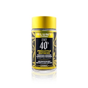 STIIIZY - Infused Preroll - Pineapple Express - 40's Mini Blunts - 5-Pack - 2.5G