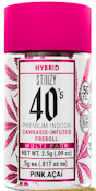 [STIIIZY] Infused Preroll 5 Pack - 2.5g - Pink Acai (H)