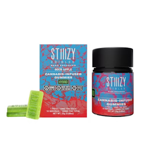 STIIIZY - Stiiizy Gummy - Sour Apple 100mg