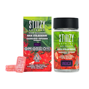 Stiiizy Gummy - Sour Strawberry 100mg