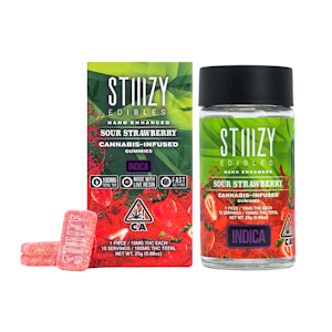STIIIZY - Stiiizy Gummy - Sour Strawberry 100mg