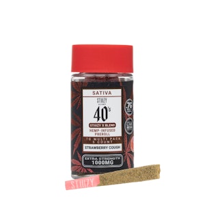 STIIIZY - Strawberry Cough | 5ct X Blend 0.7g Prerolls