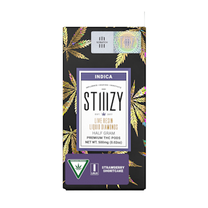 STIIIZY - Stiiizy - STRAWBERRY SHORTCAKE - .5G Live Resin Liquid Diamonds Pod