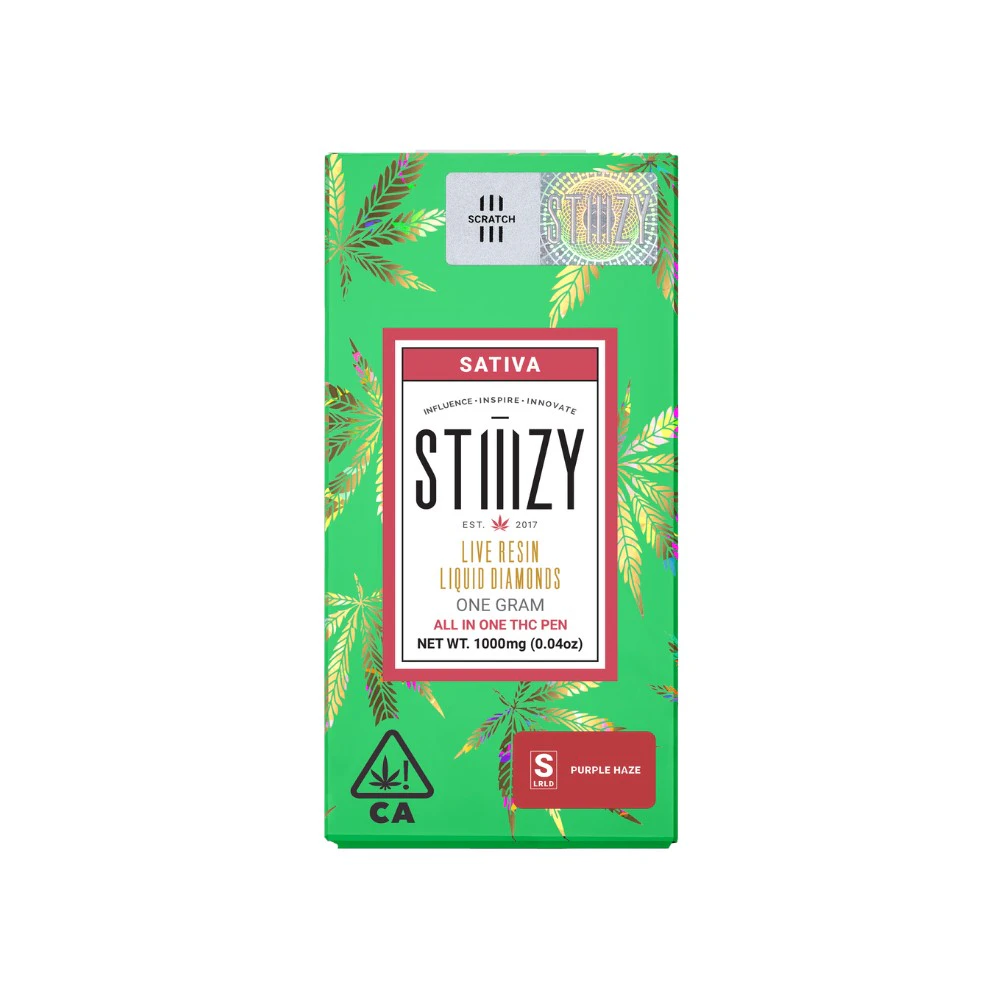 STIIIZY - AIO LIQUID DIAMONDS - PURPLE HAZE 1G - STIIIZY Main Image