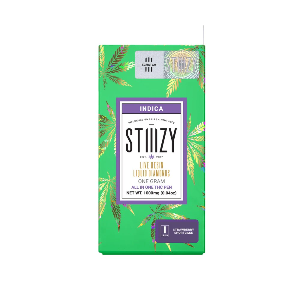 STIIIZY - AIO LIQUID DIAMONDS - STRAWBERRY SHORTCAKE 1G - STIIIZY Main Image