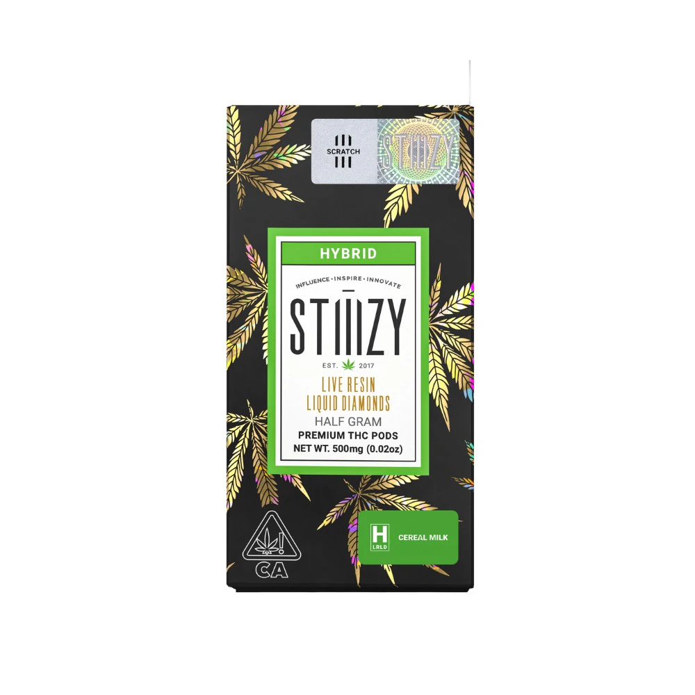 STIIIZY - LIQUID DIAMONDS - CEREAL MILK .5G - STIIIZY Main Image