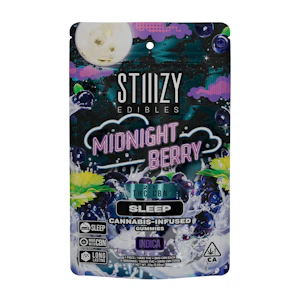 STIIIZY - Midnight Berry CBN | Live Resin Gummies |  STIIIZY 
