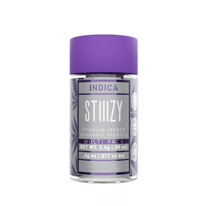 Stiiizy | Pre-Roll | Naked | Stiiizy OG | 5 pack | .5g