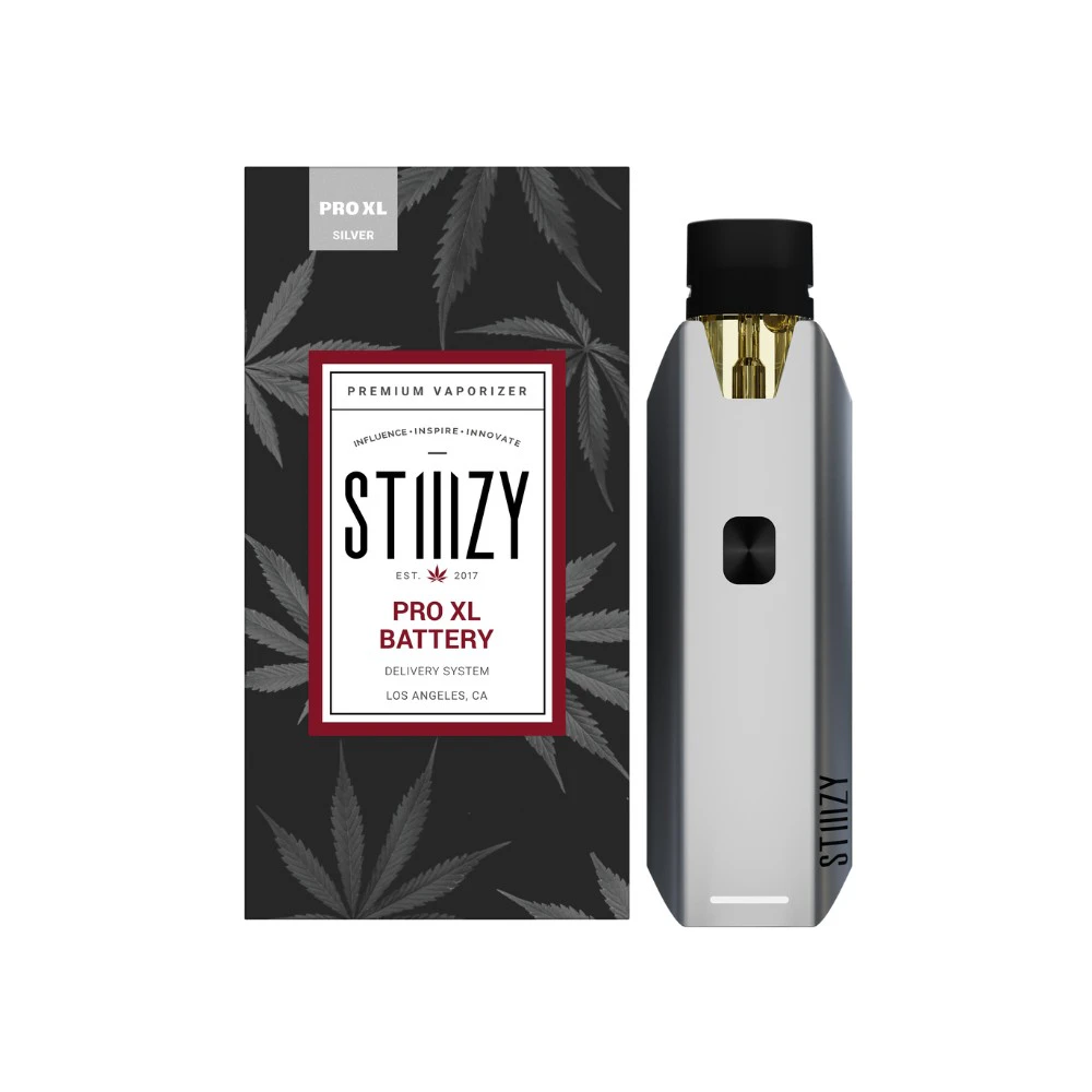 STIIIZY - PRO XL BATTERY - SILVER - STIIIZY Main Image