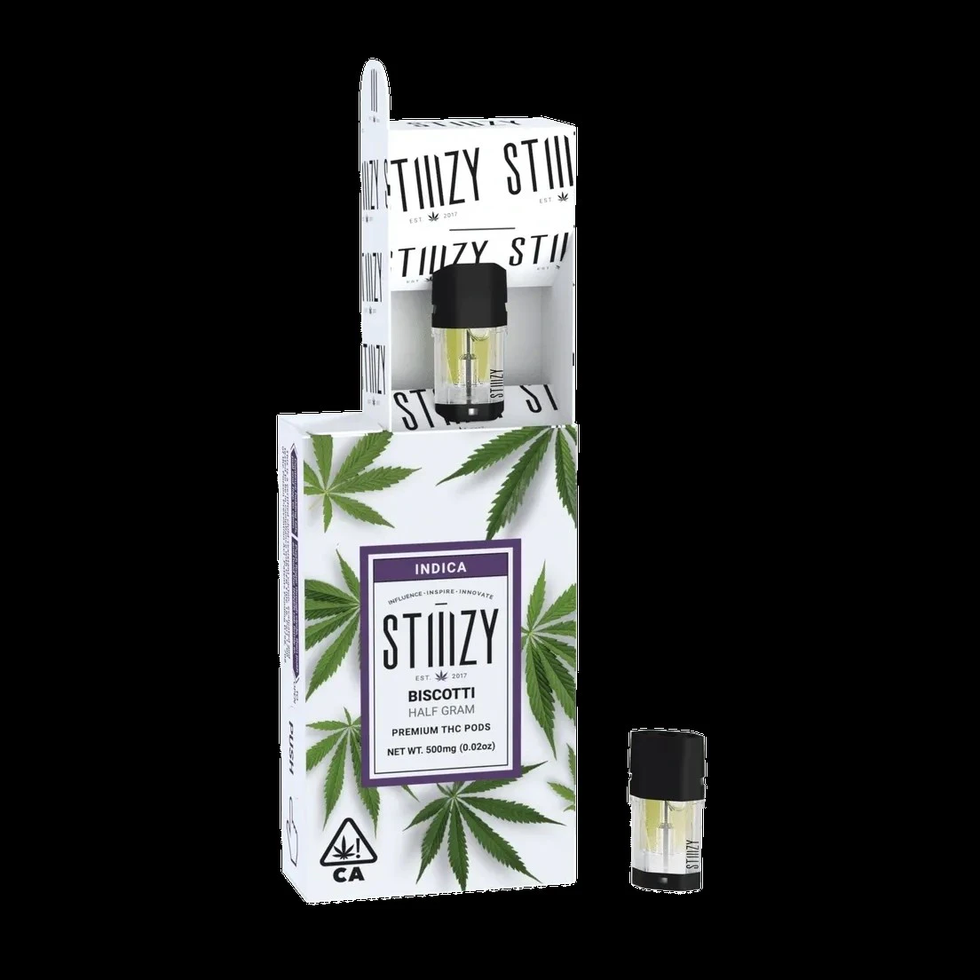 STIIIZY - STIIIZY Biscotti .5g Vape Main Image