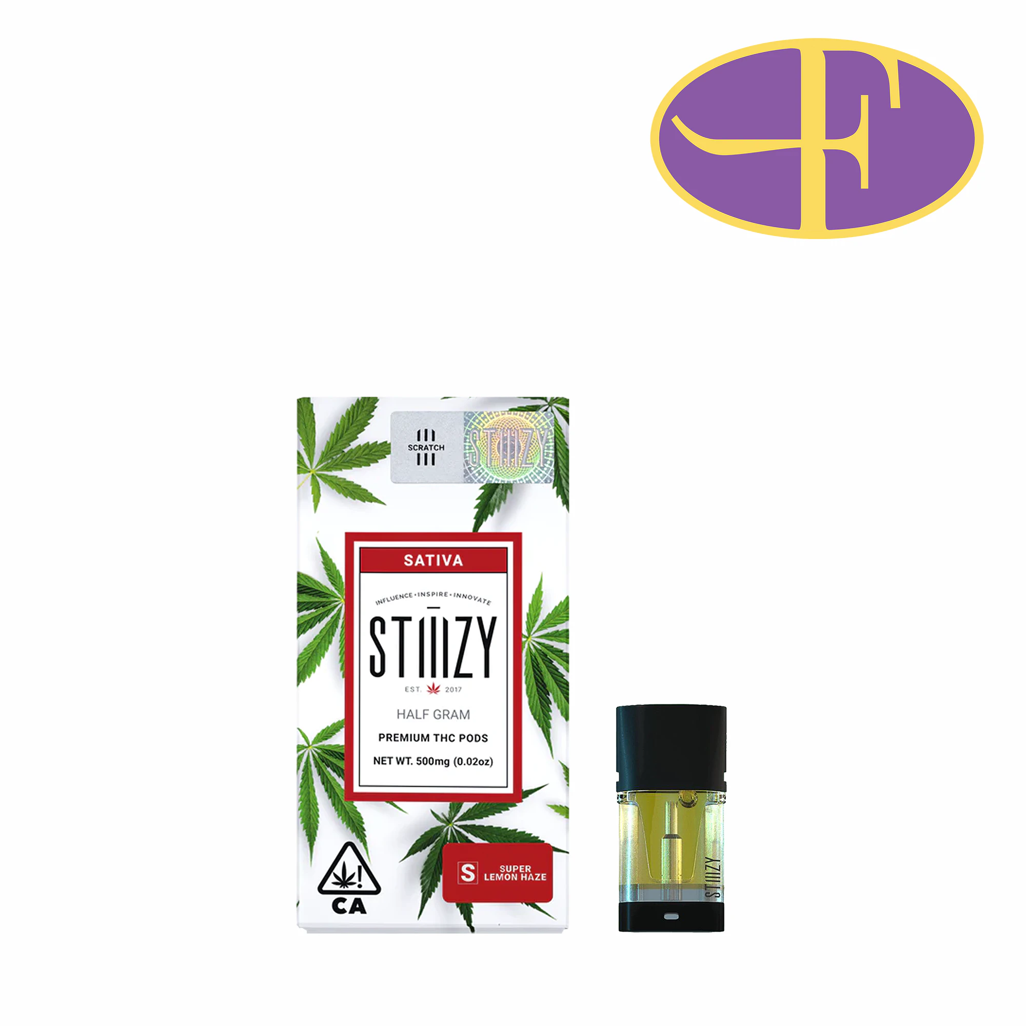 STIIIZY - Super Lemon Haze Pod Main Image