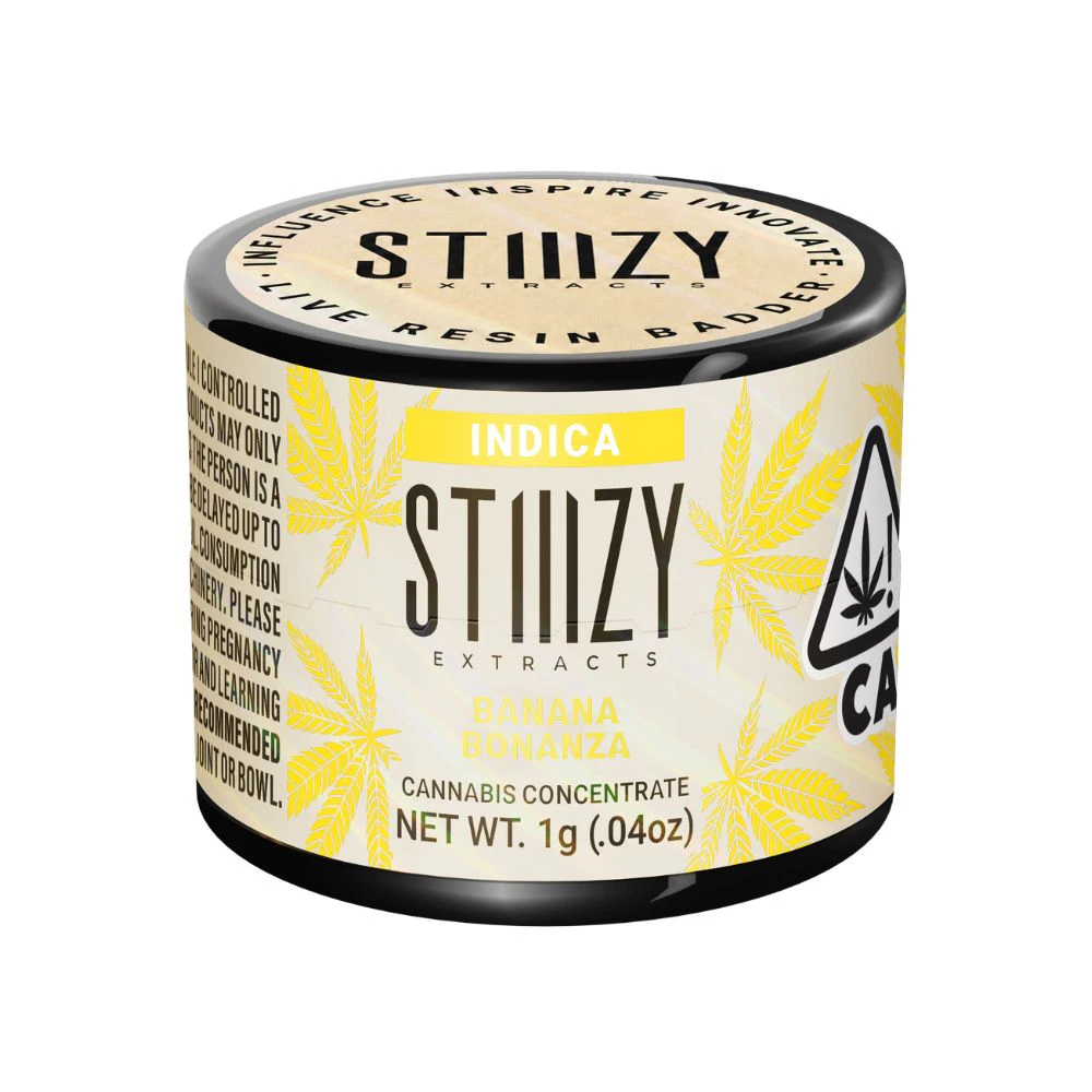 STIIIZY - LIVE RESIN BADDER - BANANA BONANZA 1G - STIIIZY Main Image
